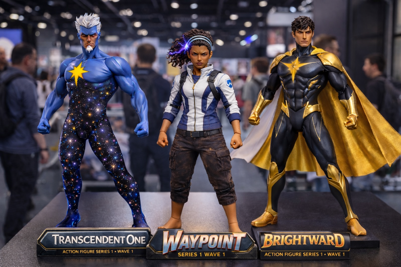 Fan Creation: Figure Trio Display